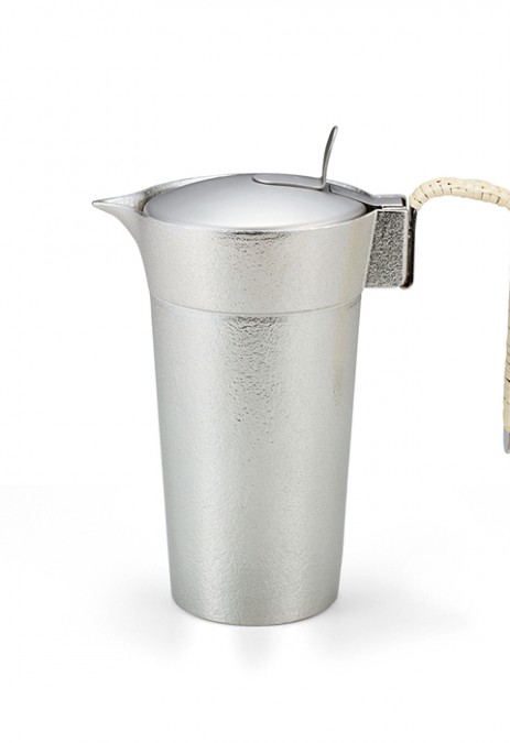 Premium Pewter Covered Sake Warmer