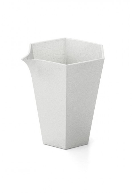 Hexagonal Pewter Katakuchi Cup