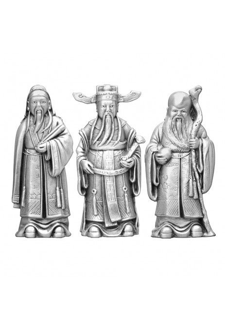 Trinity of Blessings Figurine Set – Fu, Lu & Shou Trinity of Blessings Figurine Set – Fu, Lu & Shou