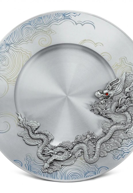 Celestial Zodiac Dragon Plate